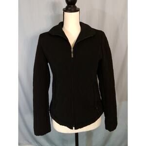 Gallery Petite quilter black jacket for winter